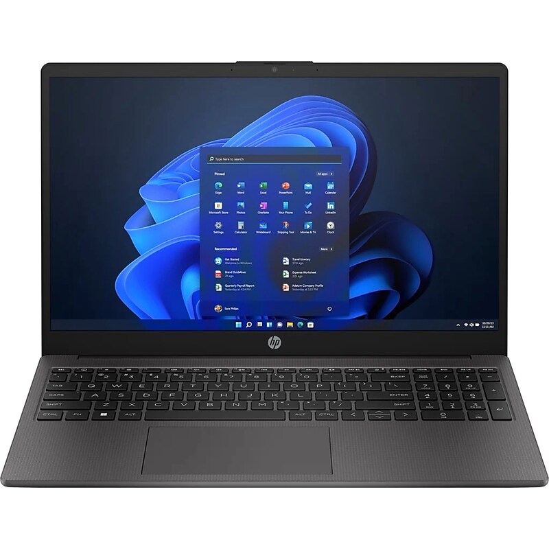 HP 255 G10 15.6" Laptop, AMD Ryzen 3 7330U, 8GB Memory, 256GB SSD, Windows 11 (A82ZQUA#ABA) image 1