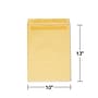 Staples Self Seal Kraft Catalog Envelopes, 10"L x 13"H, Brown, 100/Box (534818/19022)~#|#~C321F444-D506-4A3E-B232E4C40C1AF259_sc7