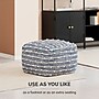 Anji Mountain Malibu Fabric Rectangular Pouf Ottoman (AMBPF074-2014)~#|#~C3226538-3D5F-4D4B-B2A5B652956877C9_sc7