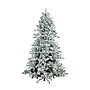 Nearly Natural 7.5' Pre-Lit Artificial California Flocked Spruce Christmas Tree with 1000 Color Changing LED Lights (T4799)~#|#~C324BE5F-7CBE-4DA8-A1DE40AB741C62AE_sc7