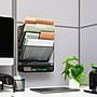 Mind Reader 7-Compartment Metal Desk Organizer, Black (MAGROUND-BLK)~#|#~C329F887-CAEA-445B-9597AE3ED0C1EAA8_sc7