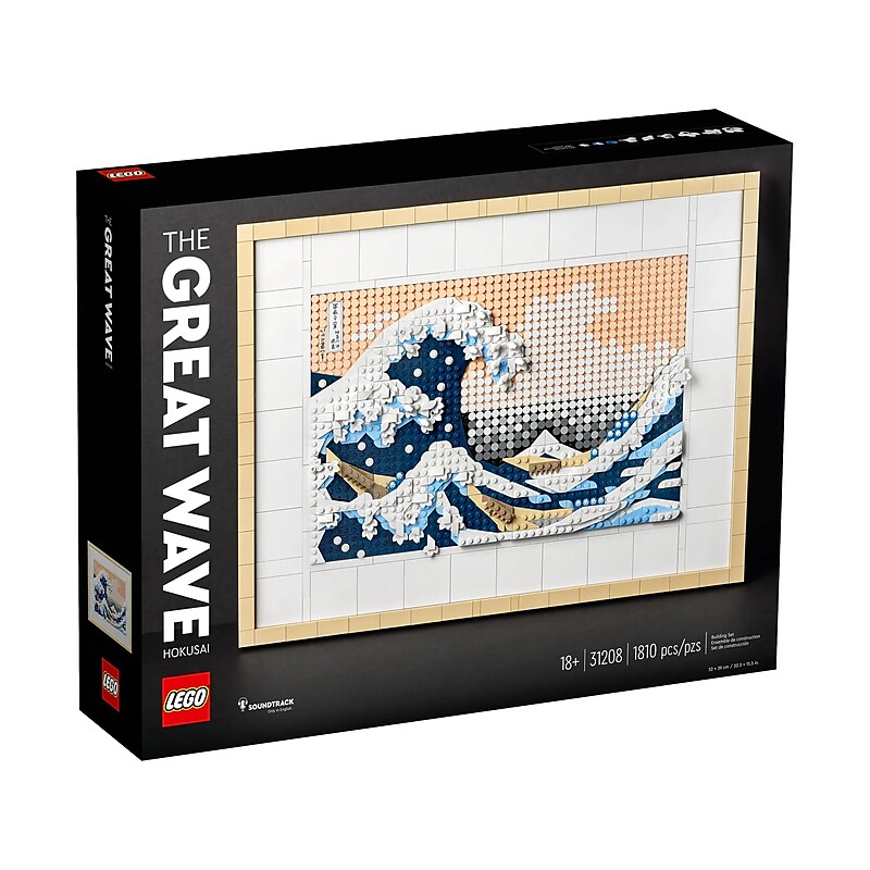 LEGO Art Hokusai's The Great Wave Building Set (31208) image 1