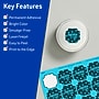 Avery Scalloped Decorative Edge Multipurpose Labels, 1-5/8" x 1-5/8", Bright Blue, 1600/Box (94110)~#|#~C32CC513-E249-4DA2-A429C058A68A0D4D_sc7