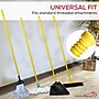BISON LIFE 60" Fiberglass Wet Mop Handle, Yellow, 6/Pack (BP-MS-FBBH60-Y-6)~#|#~C32F0F47-7E7C-44FC-91A008D56BB8E39A_sc7