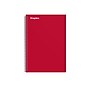 Staples Premium 3-Subject Notebook, 5.88" x 9.5", College Ruled, 138 Sheets, Red (ST58353)~#|#~C3314EA7-D146-4BEB-B81DD63A09B5053F_sc7