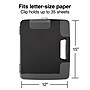 Staples® Plastic Storage Clipboard, Letter Size, Black (ST28541-CC)~#|#~C332104D-E8D4-4D03-94E4C32EA7835D06_sc7
