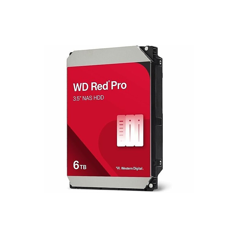 Western Digital Red Pro 6TB 3.5" SATA Internal Hard Drive (WD6005FFBX) image 1