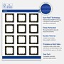Avery Square Integrated Cards, Matte White, 100/Pack (19479370891)~#|#~C33E22DA-1B40-48EB-8F4D281391118EEB_sc7