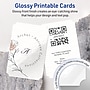 Avery Integrated Cards, 3.5" x 5", Glossy White, 200/Box  (95340)~#|#~C33E9817-C00B-4F54-8005DF056B25BEF8_sc7
