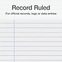 Adams Record Book, 1 Column, 8.30" x 12.60", Blue, 300 Sheets/Book (ARB712CR3)~#|#~C3439F6E-5954-4733-973854C91B33A90E_sc7
