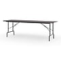 Staples 8' x 30" Wooden Heavy Duty Folding Table, Walnut (58367)~#|#~C34662B2-FA39-4283-8EF871867EA52F15_sc7