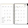 2025 Blue Sky Day Designer Swiss Dot 5" x 8" Weekly & Monthly Planner, Plastic Cover, Black/Gold (148135)~#|#~C34790EE-E68D-4332-839D3C6B92103F7A_sc7