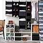 Household Essentials Large Stackable Folding Fabric Storage Bin, 8" x 12"x 15", 24.93 Qt., Black, 2/Pack (7613-1)~#|#~C34C86D1-95AD-4A0C-819DC37181774B16_sc7