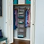 Household Essentials 6‑Shelf Hanging Closet Organizer in Polyester Linen with Reinforced Shelves and Dual Hook System (HH66412)~#|#~C34D9D61-8A64-47F4-966BBBA3B613B529_sc7