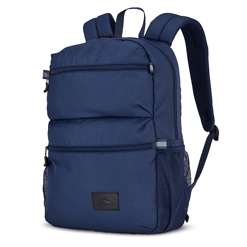 High Sierra Everclass Laptop Backpack, Medium, True Navy (150917-3404) image 1
