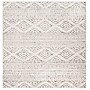 Safavieh TULum Collection 8' x 8' Square Indoor Area Rug, Machine Made, Ivory/Grey (TUL272A-8SQ)~#|#~C35547CA-C3DD-4862-89496BACCBE80B06_sc7