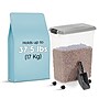 Iris 47 Quart Storage Container with Lid, Plastic, Gray (301045)~#|#~C359D3CC-4CE4-4FBE-91A2DA6EDBCD6689_sc7