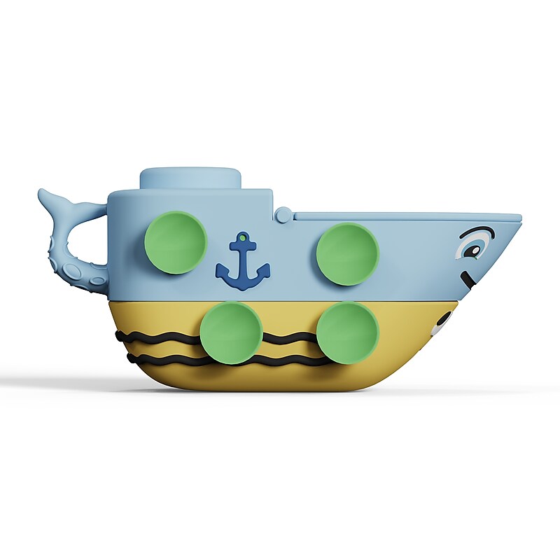 Griddly Games Kids BobBee Water Toy, Blue/Yellow (GRG4000626) image 1