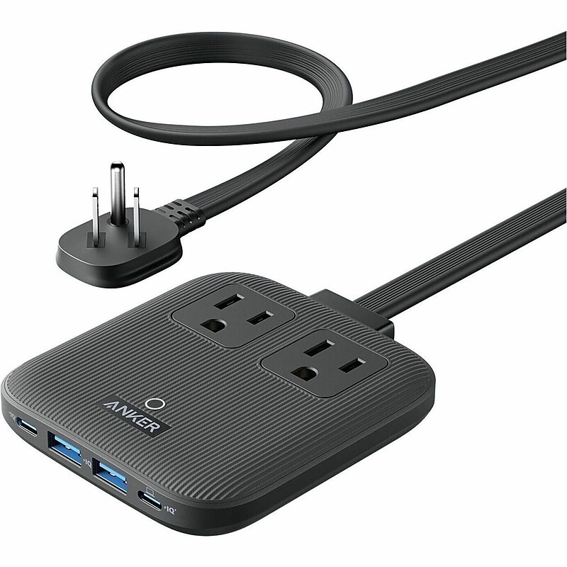 Anker Nano USB-A/USB-C Charging Station, 5 ft., Black (A9129111) image 1