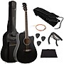 Hey! Play! 41" Acoustic Guitar, Black (80-TT0079-BK)~#|#~C3639CB9-B073-4571-B882E4B3697EFD1C_sc7