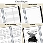 2027 Excello Brands 5.5" x 8" Weekly & Monthly Planner, Paperboard Cover, Black (ORY27-EXE58-BK)~#|#~C364EBCE-3888-4BA2-ACF6BB1A80A5F7C4_sc7