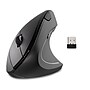 Staples TECH Wireless Ergonomic Vertical Optical Mouse, Black (ST63689-CC)~#|#~C3667FC4-12E2-46FF-B0BB9BD9ED5D30DB_sc7