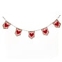 National Tree Company 6 ft. Valentine's Red Hearts and Dots Garland (RAV-22G421H3-1)~#|#~C36D856D-558A-49E0-8FAAC4AADC304A74_sc7