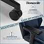 Thomasville Furniture Darius Ergonomic Bonded Leather Swivel Executive Chair, Navy (51490-NVY)~#|#~C3713B76-8767-4A0F-88143B2F02BD4AD8_sc7