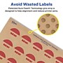 Avery Laser/Inkjet Burst Multipurpose Labels, 1" Dia., Kraft Brown, 1200 Labels/Pack ( 94606)~#|#~C372D10D-952A-48DB-B85EE769BB9EC2D1_sc7