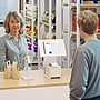 Mount-It! Adjustable Anti-Theft Tablet Kiosk with Printer Shelf, White (MI-3883W_G10)~#|#~C378FFFD-B7FE-4604-BC04DB82D315190E_sc7