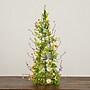 Nearly Natural 24-in Artificial Easter Cone Tree with Wild Flowers and Mini Eggs (D1068)~#|#~C37A75D9-15D8-4224-B87319F0E52574D5_sc7