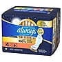 Always Ultra Thin Overnight Cotton Maxi Pads with Wings, Size 4, 16/Pack, 6 Packs/Case (12851)~#|#~C37BD03D-1026-4212-BFBDF742B07E5C2E_sc7