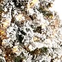 Nearly Natural 10-ft Flocked West Virginia Fir Artificial Christmas Tree with 800 Clear LED Lights and 1680 Tips (T3381)~#|#~C37CA691-5A3B-4732-A8C4F574A3AFE8AA_sc7