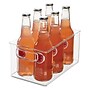 iDESIGN Small Stackable Plastic Storage Bin, Clear (64530)~#|#~C37CFF20-BE94-4FE8-BD64B25146818B2B_sc7