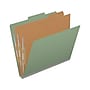 Medical Arts Press Pressboard Classification Folder, 2-Dividers, 2" Expansion, Letter Size, Green, 10/Box (DV-T42-26-3AGN-PKT)~#|#~C37FEA9D-2C8E-4621-A5AC66CF27F96F46_sc7