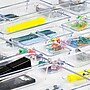 Mind Reader Stackable Plastic Desk Tray Set, Clear, 25 Pieces (DRORG25-CLR)~#|#~C380A9E4-3008-43CB-B4C17819977678E0_sc7