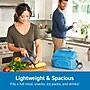 bentgo Deluxe Insulated Lunch Bag, 2-Compartment, Blue (BGOBG2-B)~#|#~C3843106-1DB8-4653-9B481427DD98CB51_sc7
