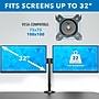 Mount-It! 35"W Electric Adjustable Standing Desk Converter with Dual Monitor Mount and USB Charging Port, Black (MI-8053)~#|#~C3854D07-3185-4AB4-BC758D366A691E43_sc7