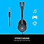 Logitech H111 For EDU Wired 3.5mm Stereo Computer On Ear Headset, Graphite (981-000999)~#|#~C38AD3C2-D1A1-4785-B8A74E417B20F5E8_sc7