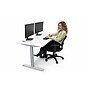 Boss Office Products 66"W Electric Rectangular Adjustable Standing Desk, White (SGSD035WT)~#|#~C38F0069-EAFF-4315-92372D41F0DDCBF7_sc7