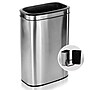 Alpine Industries Stainless Steel Trash Can with Liner, 10.5 Gallon, 2/Pack (ALP470-40L-2PK)~#|#~C393A6E3-2ED9-42AD-BC915755E6533A6F_sc7