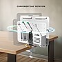 Mount-It! 360° Rotating Pegboard and Document Organizer with Accessories for Desks, White (MI-7301WHT)~#|#~C395A8BF-0A98-4202-8A46C75AA05B7C61_sc7