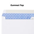 Staples Laser Check Gummed Security Tinted #8 Double-Window Envelopes, 3 5/8" x 8 7/8", Wove White, 500/Box (394062/19045)