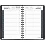 2026 AT-A-GLANCE 5" x 8" Daily Appointment Book Planner, Faux Leather Cover, Black (70-800-05-26)~#|#~C396E441-257E-42F8-9576E423AC6A540D_sc7