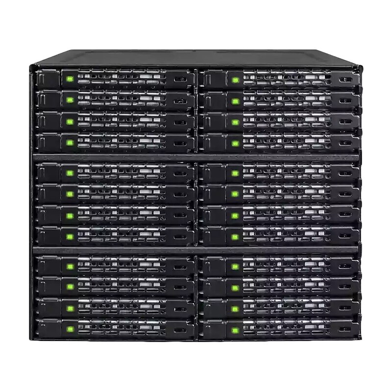 Icy Dock ToughArmor M.2 5.25" External SATA Hard Drive Enclosure, SSD & HDD, Black (MB924IP-B) image 1