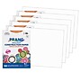 Prang 12" x 18" Construction Paper, Bright White, 50 Sheets/Pack, 5 Packs/Bundle (PAC8707-5)~#|#~C39ABDDF-2124-496E-998F7EAC718913B2_sc7