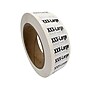 Nahanco XXX-Large Plastic Size Marker, Black/White, 250/Roll (DSM-12)~#|#~C39BAD0A-34ED-4559-9EE08E9719D2CA9D_sc7