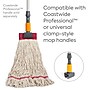 Coastwide Professional™ Looped-End Wet Mop Head, Large, Cotton, 5" Headband, White (CW57748)~#|#~C3A0D6A0-38AC-4C44-80E896AF7F08A842_sc7