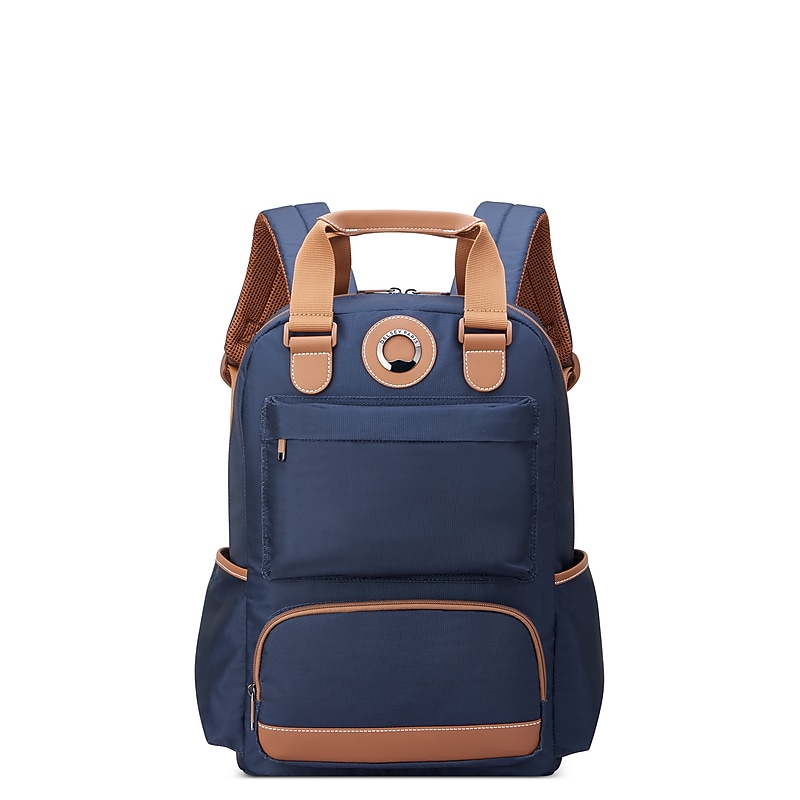 Delsey Paris Flanerie Laptop Backpack, Medium, Navy (40303160002) image 1