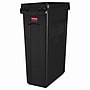 Rubbermaid Slim Jim Indoor Trash Can w/ No Lid, Black, 23 Gal. (FG354060BLA)~#|#~C3ADFE86-D840-43DA-9F3111C399D10E48_sc7